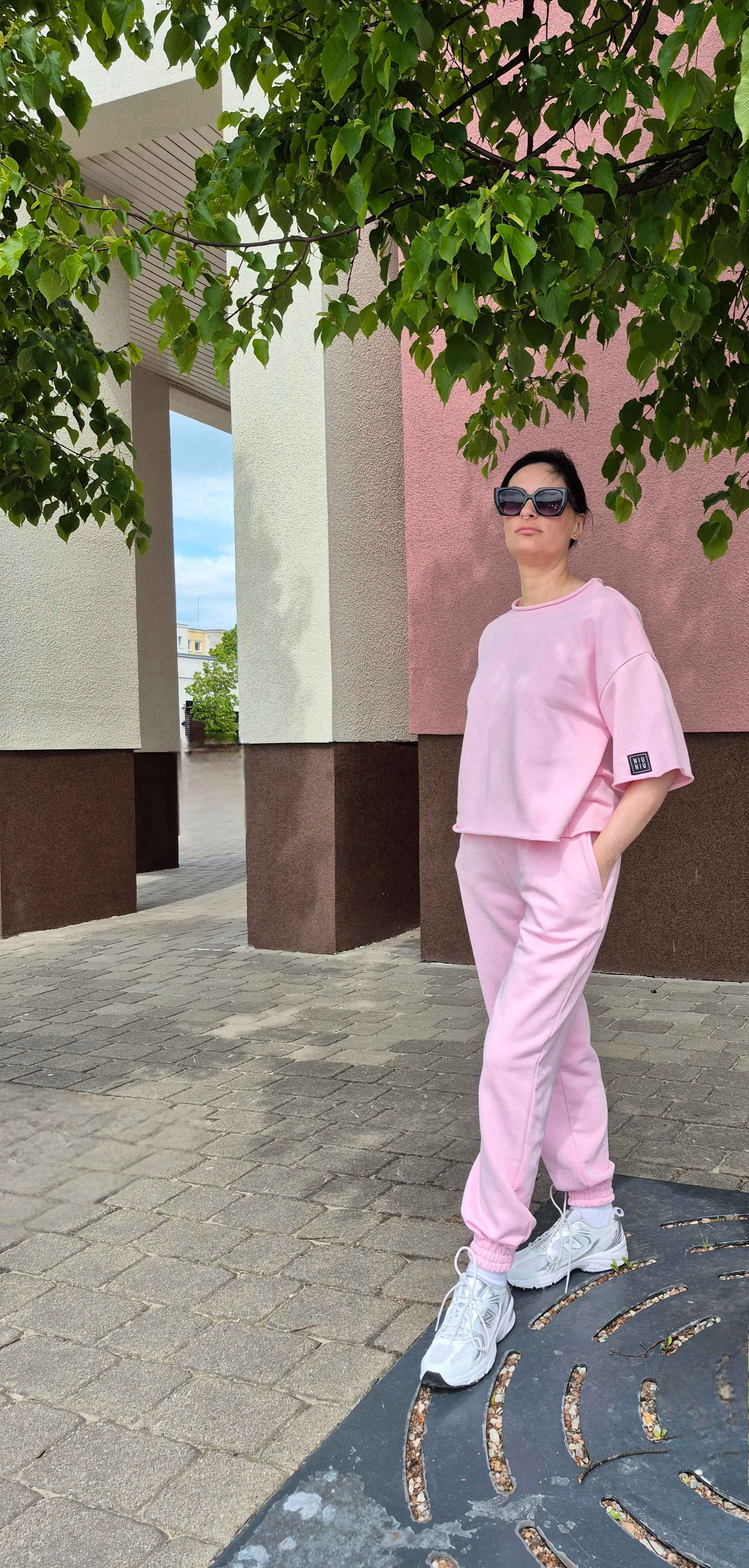 Kelnės Joggers/ Sweet dreams pink