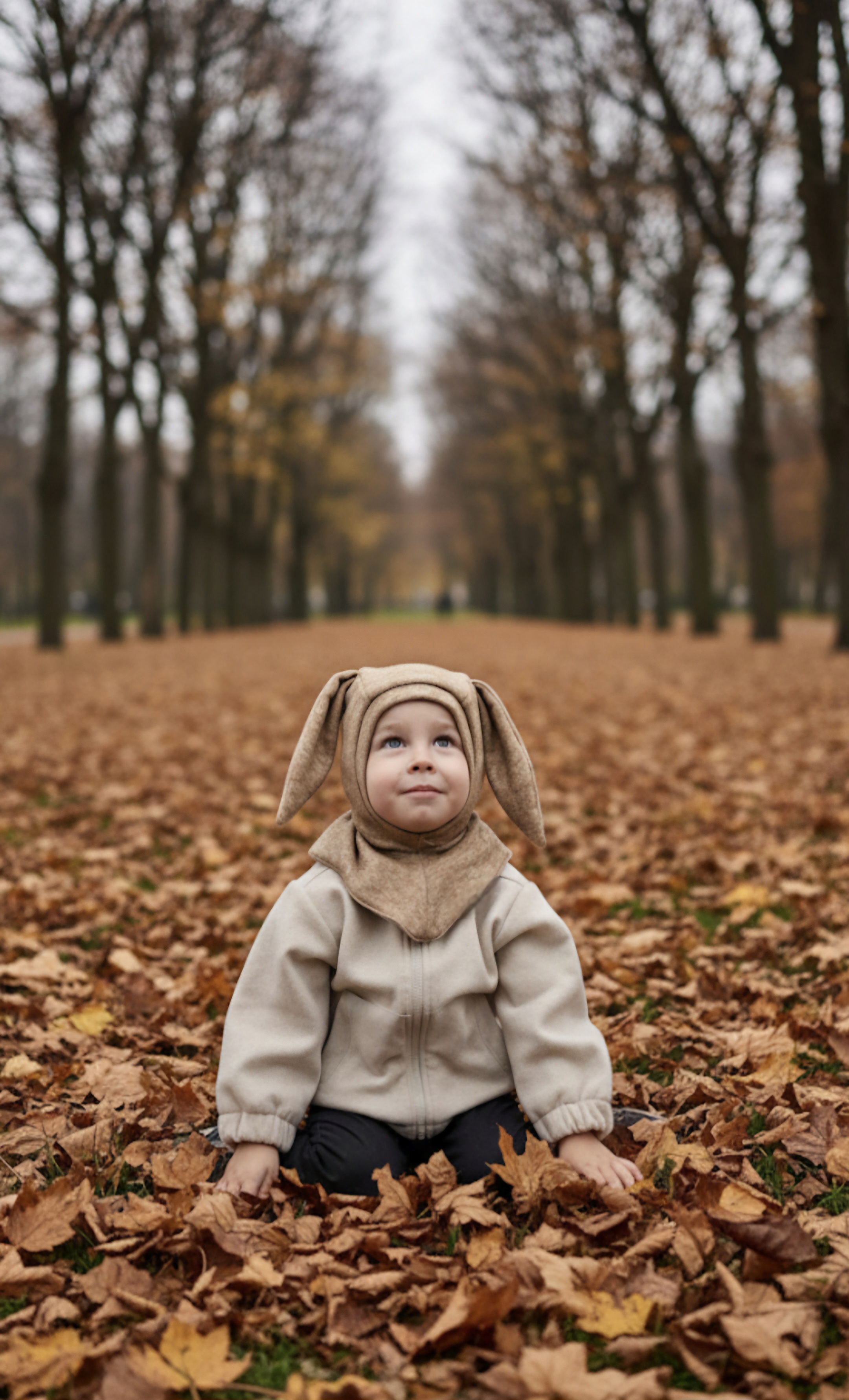 MERINO VILNOS ŠALMUKAS camel melandžas "ZUIKIS"